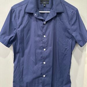 Bonobos Tech Shirt - Navy Medium (Tailored Fit)